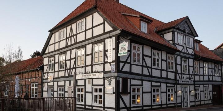 Hotel Alte Post ダンネンベルク エクステリア 写真